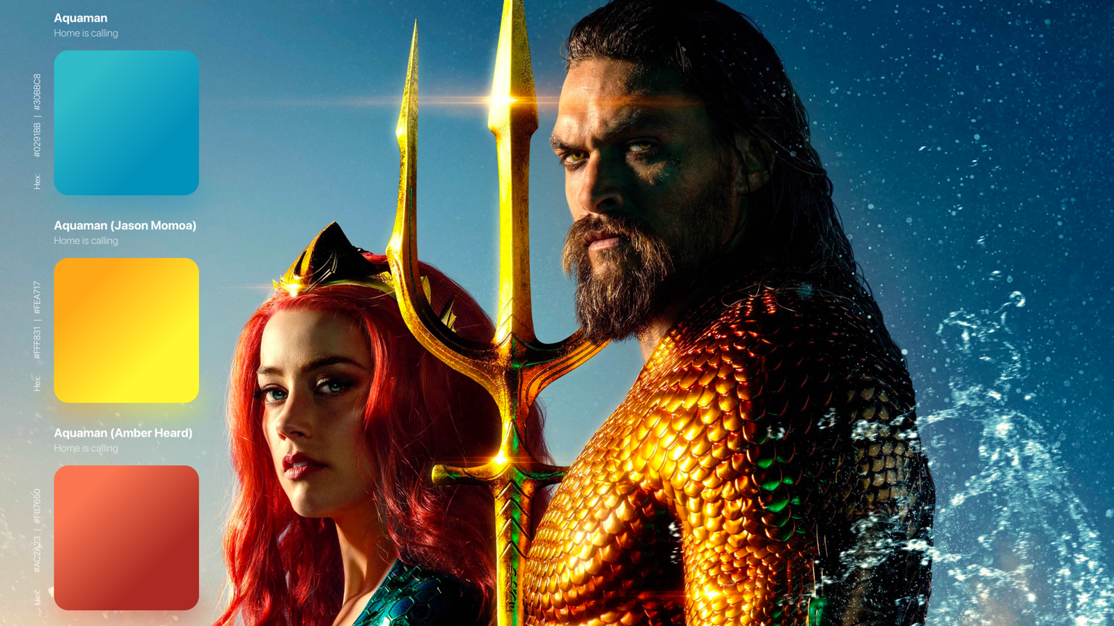 AquaMan (Jason Momoa) Home is calling | Gradients #1