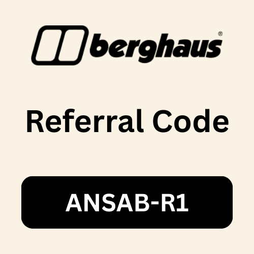Berghaus Referral Code "ANSAB-R1" Get £20 off On First Order