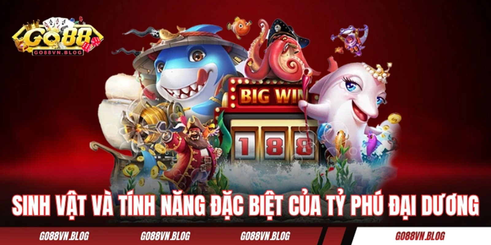 Trải nghiệm thú vị cùng bắn cá go88 trong thế giới đại dương