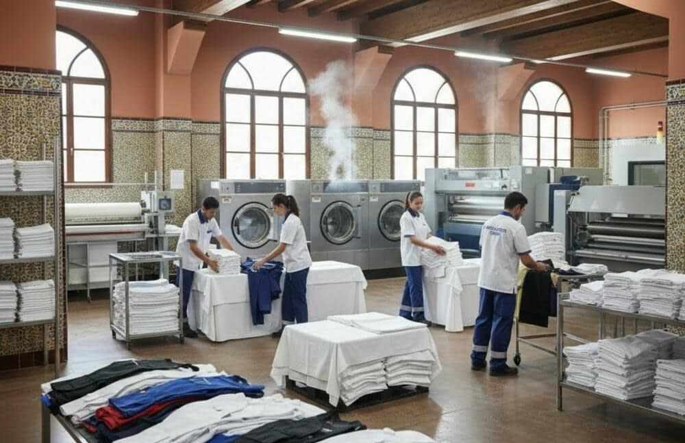 Beneficios de la lavandería industrial para restaurantes y empresas... | Tintorería y Lavandería Industrial Penalba