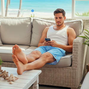 CAPÍTULO 9 - Pé na areia, caipirinha, agua de coco e putaria...