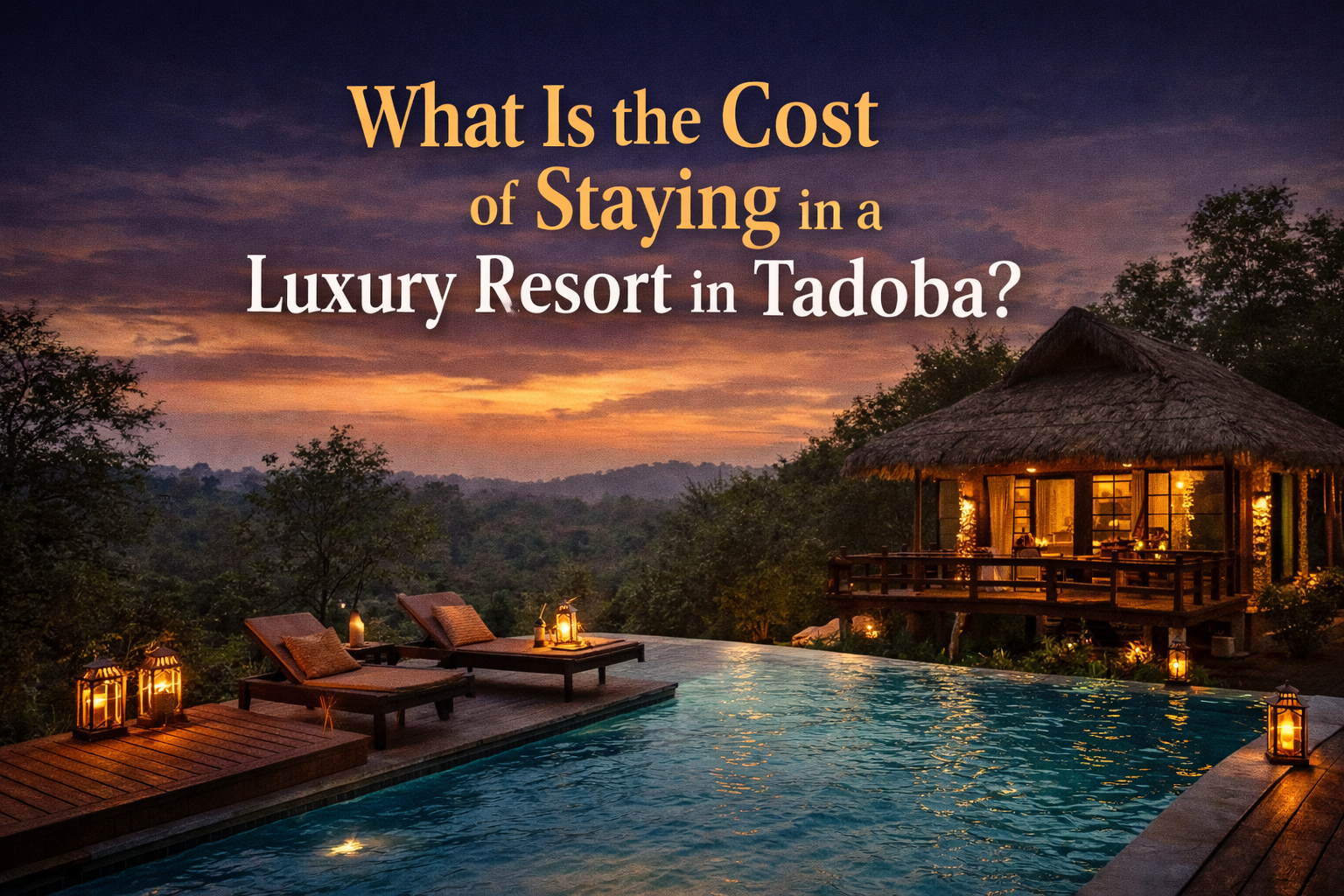 What Is the Cost of Staying in a Luxury Resort in Tadoba?