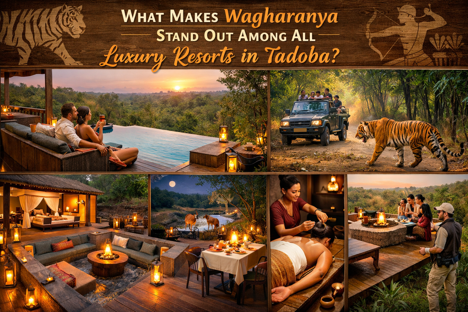 What Makes Wagharanya Stand Out Among All Luxury Resorts in Tadoba