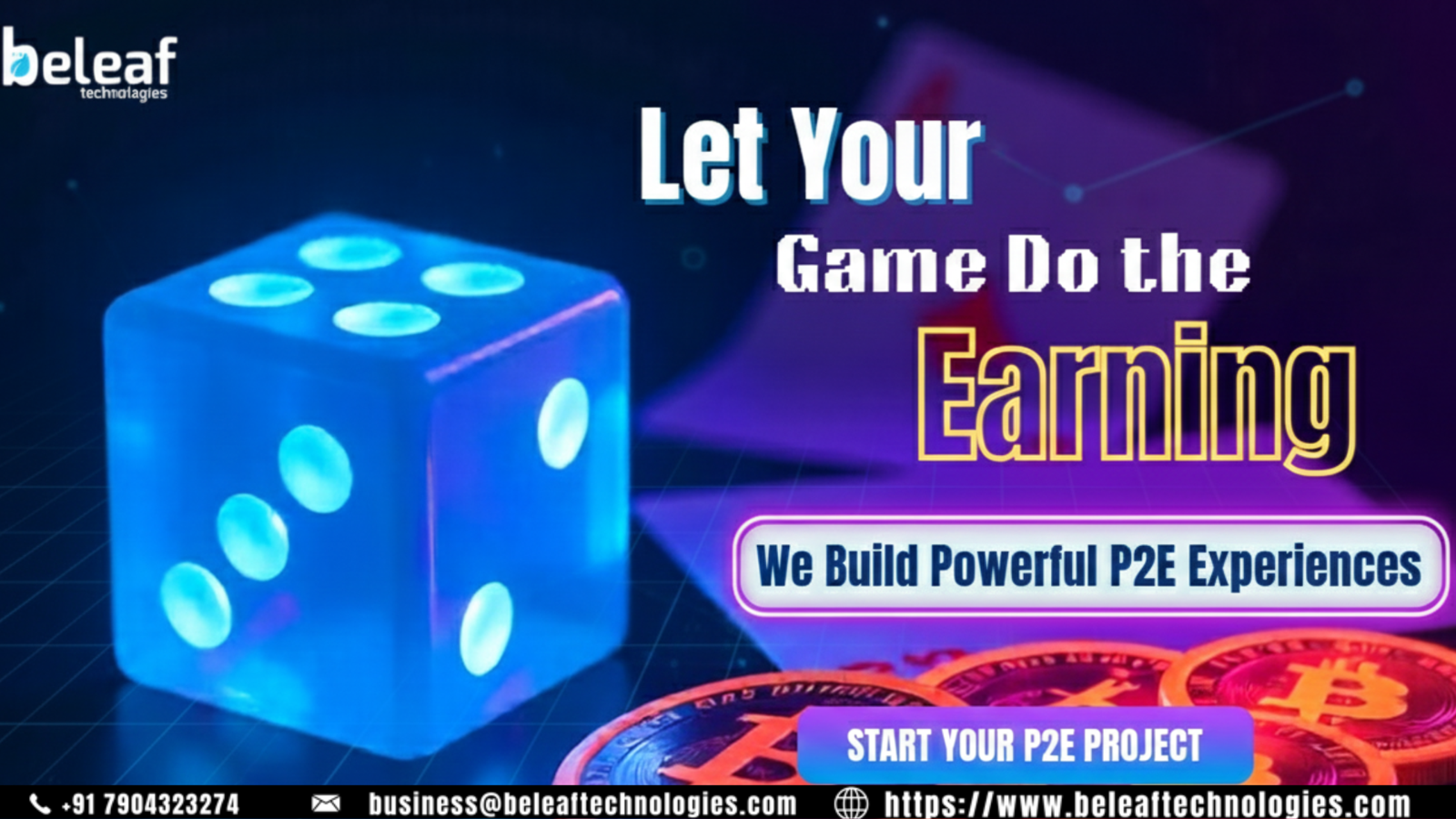 Let Your Game Do the Earning: We Build Powerful P2E Experiences