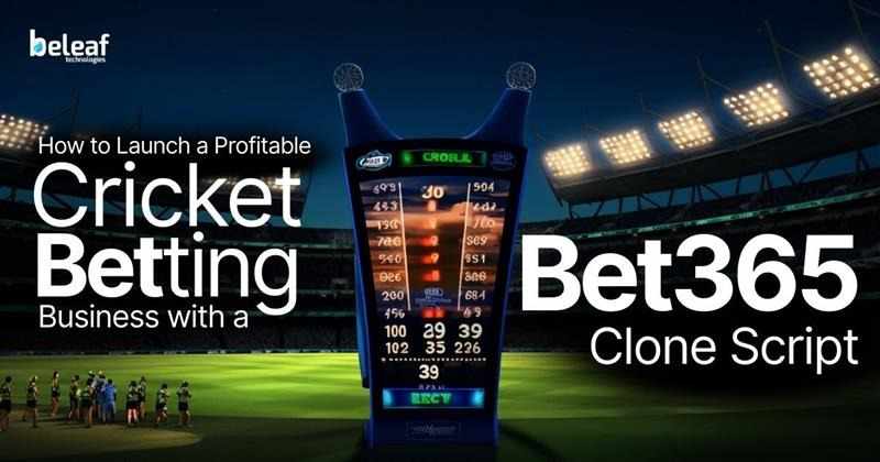 How to Launch a Profitable Cricket Betting Business with a Bet365 Clone Script