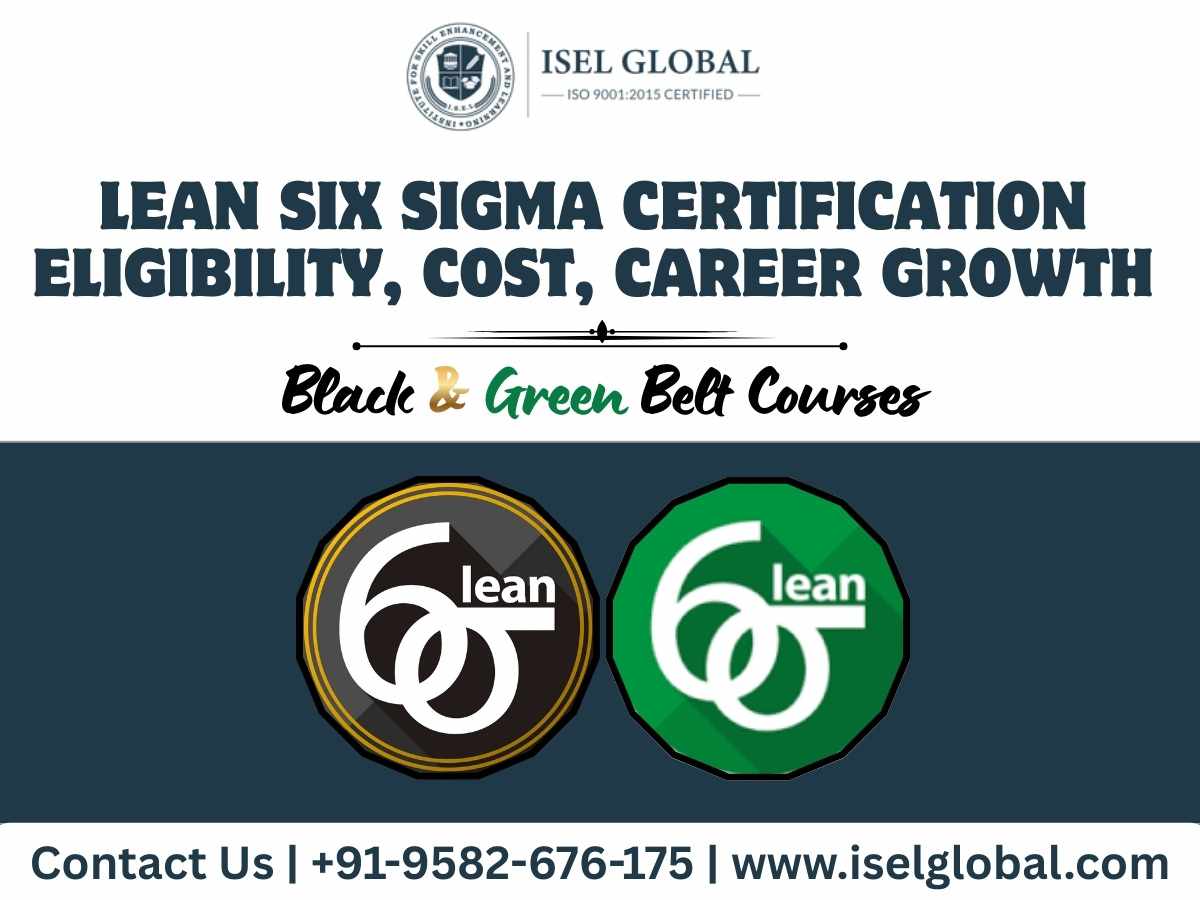 Lean Six Sigma Green Belt & Black Belt – Dual Certification