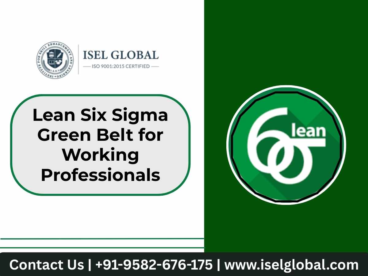 Lean Six Sigma Green Belt Real World Applications