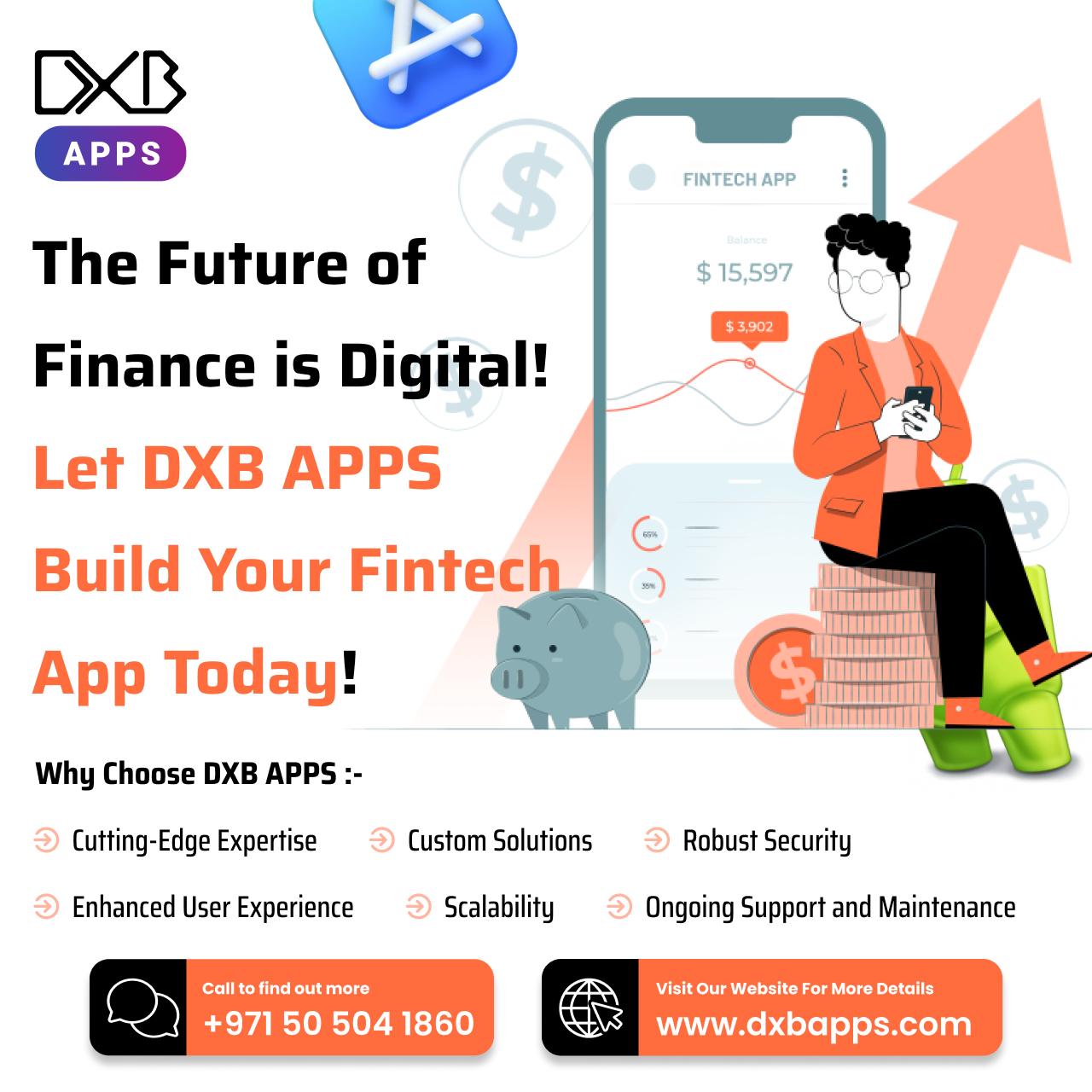 DXB APPS offers high-end ios development Abu Dhabi services