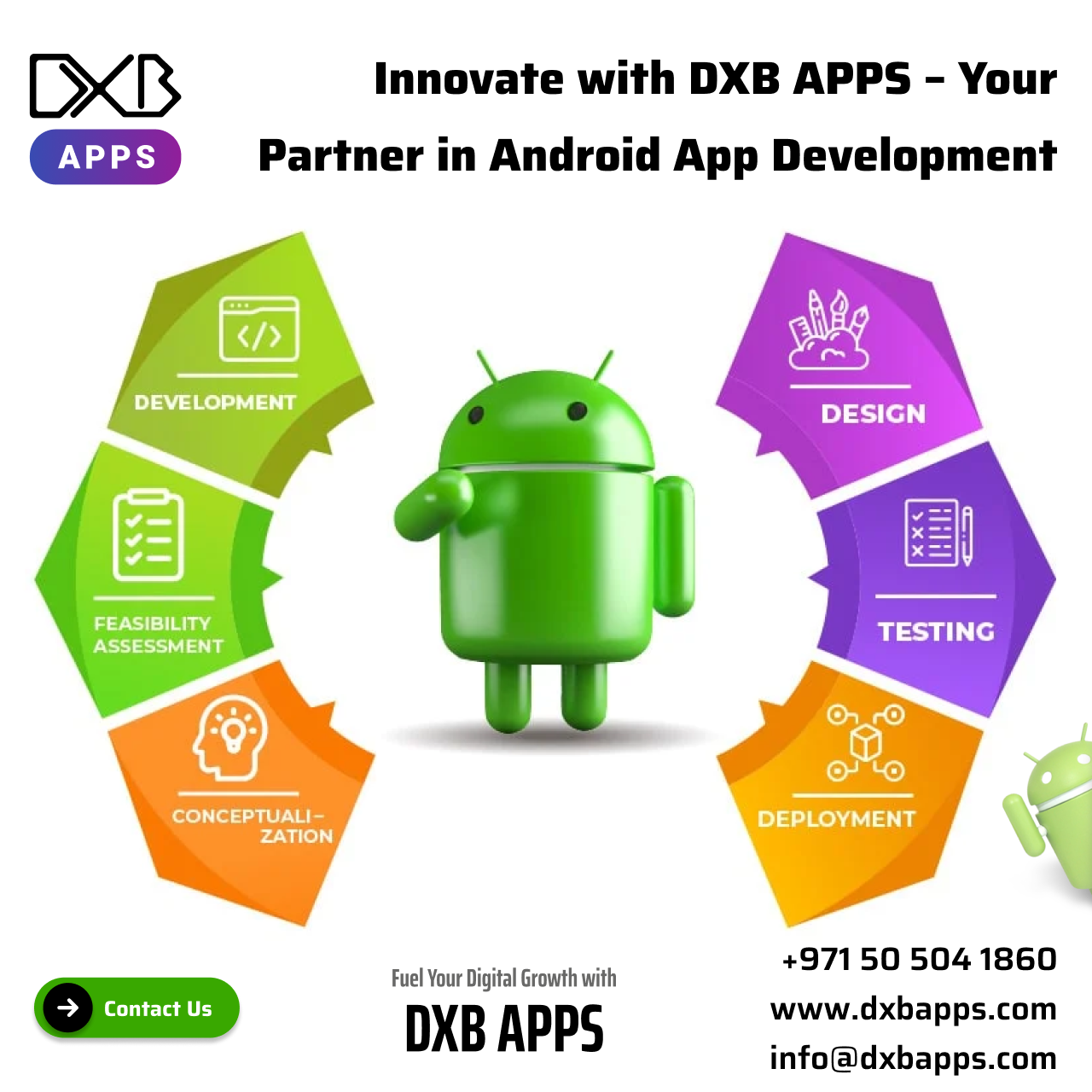 Professional mobile app development Abu Dhabi services by DXB APPS