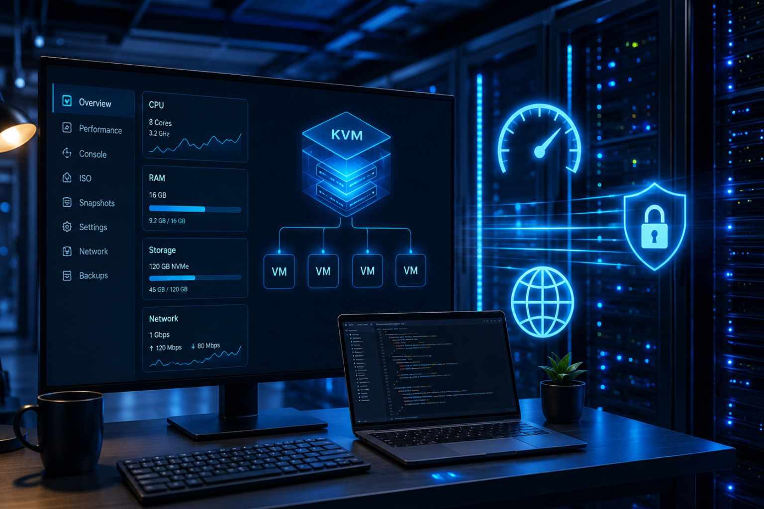 High Speed KVM VPS Hosting for Developers and Hosting Platforms