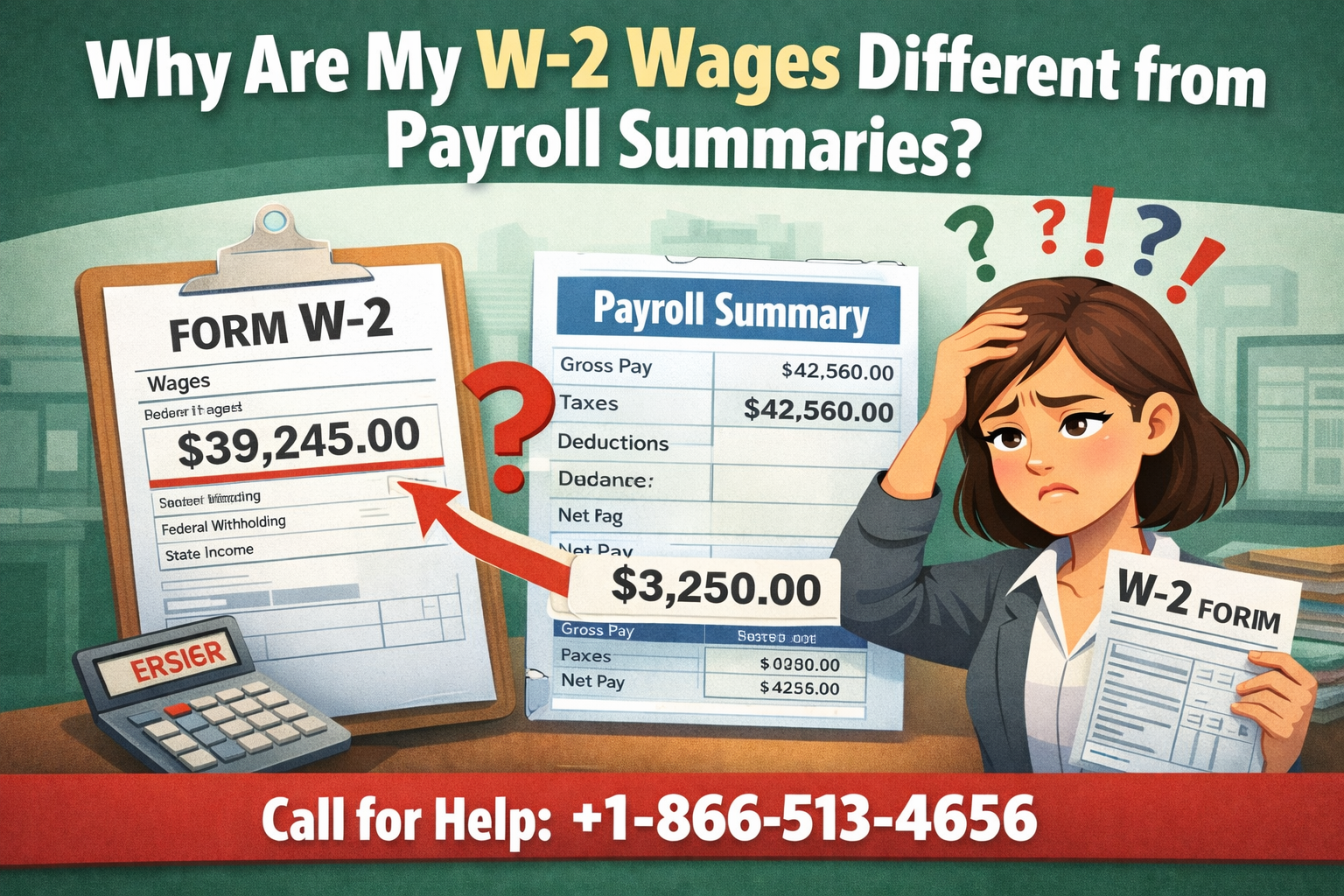 Quick Fix for W-2 Wages Not Matching Payroll Summaries