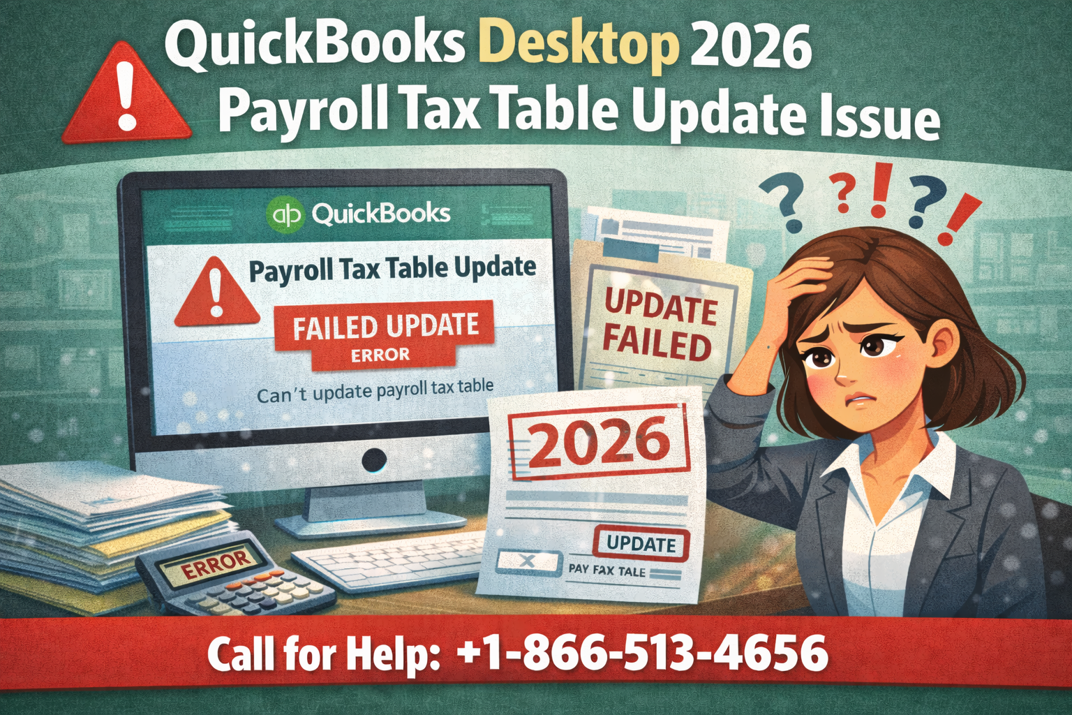 QuickBooks Desktop 2026 Payroll Tax Update Troubles Solved