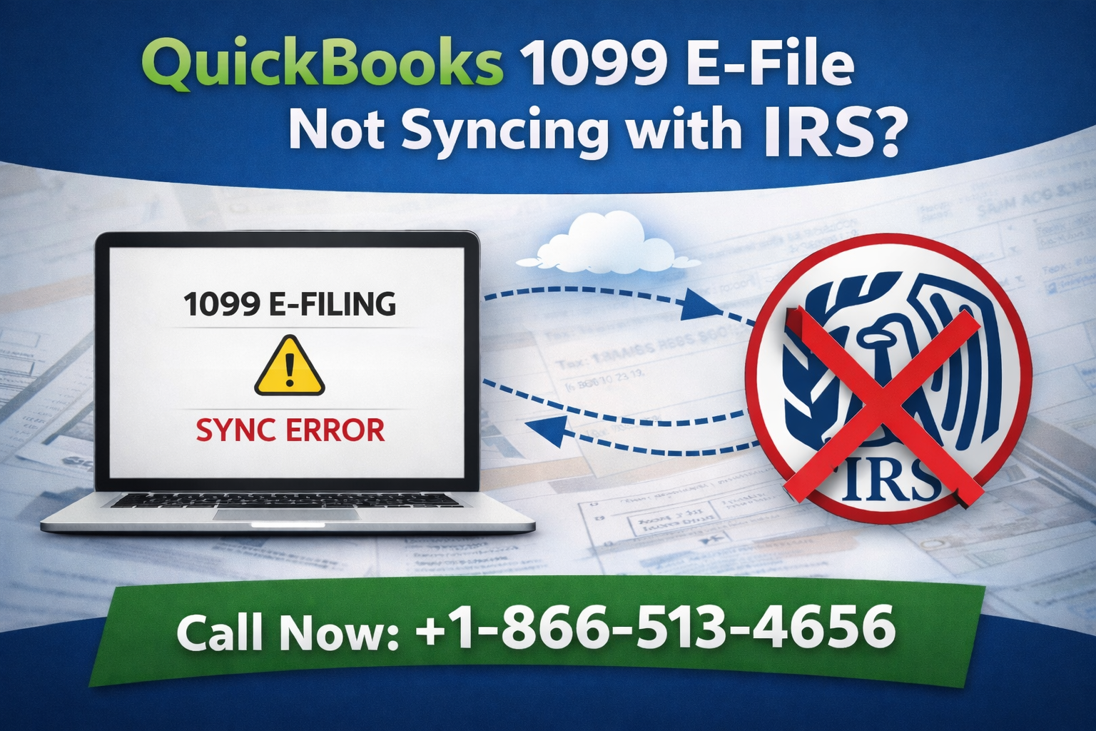 Why QuickBooks Fails to Sync 1099 E-Files With IRS?