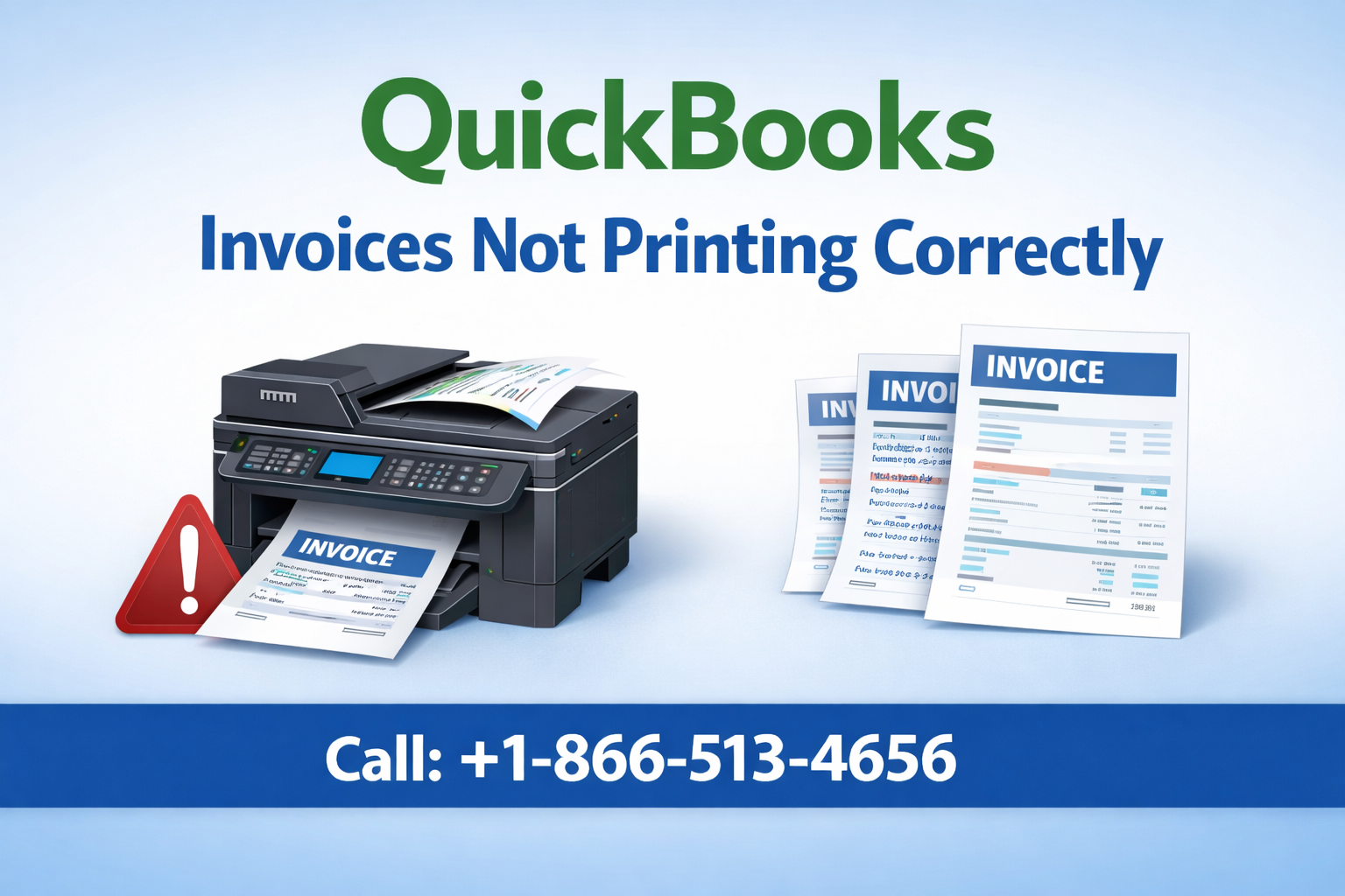 Troubleshoot QuickBooks Invoice Not Printing Correctly | Fast Fix