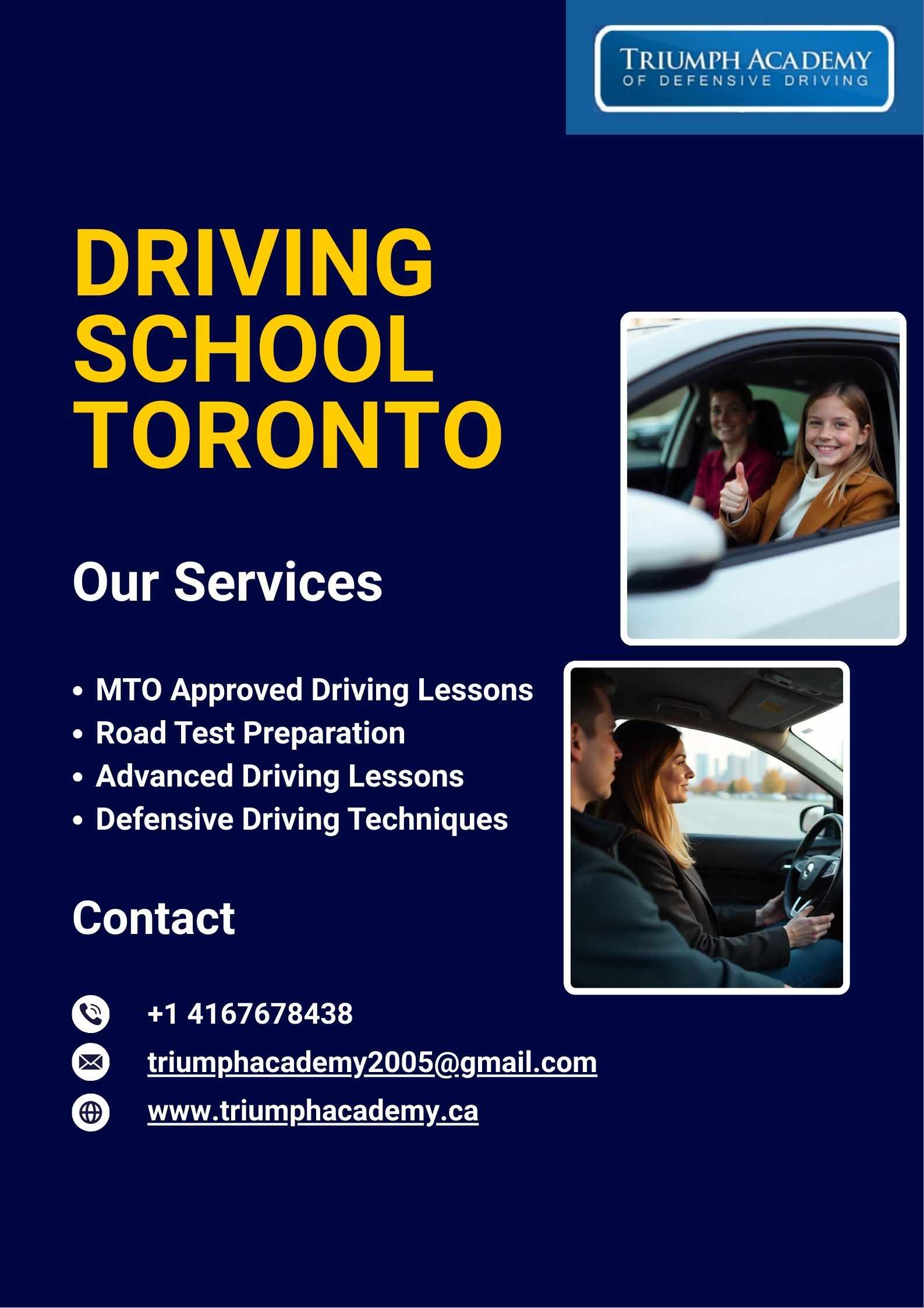 Driving School Toronto G1 Test Preparation Class