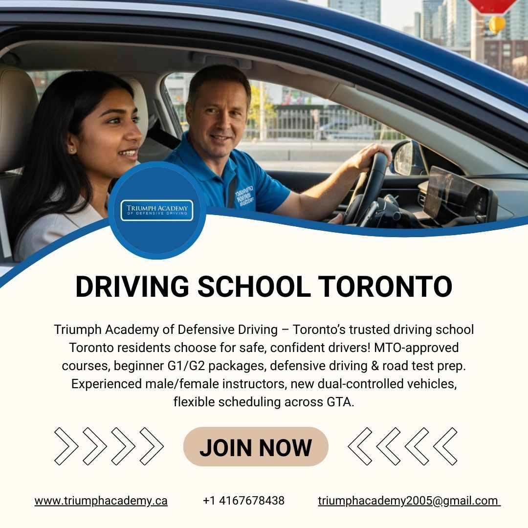 Defensive Driving Courses in Toronto – Triumph Academy of Defensive Driving