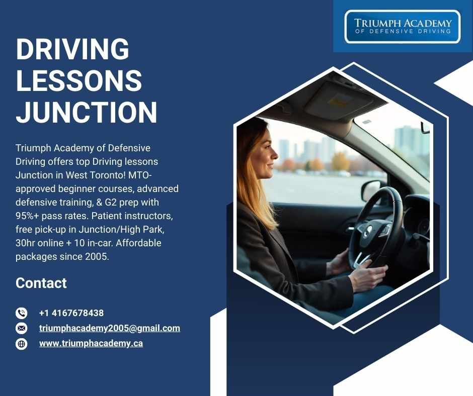 MTO Approved Driving Lessons Junction - Triumph Academy