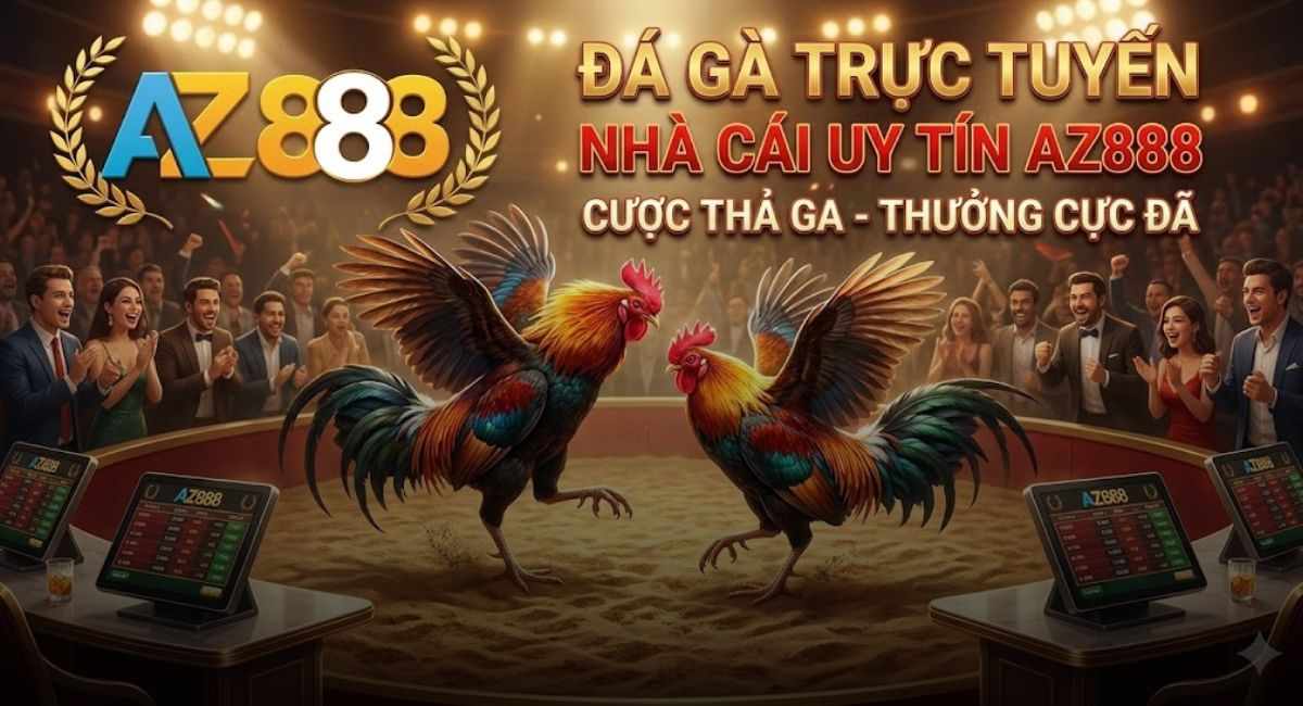 Đá Gà AZ888 – Sân Chơi Cá Cược Đá Gà Uy Tín, Kèo Chuẩn Mỗi Ngày