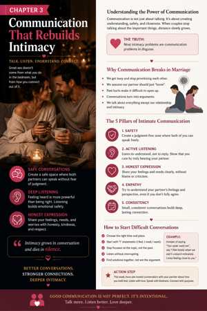 Chapter Three: Communication That Rebuilds Intimacy