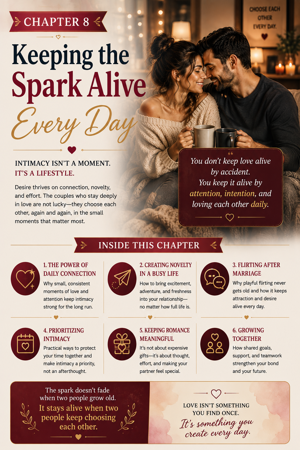 Chapter Eight: Keeping The Spark Alive Every Day