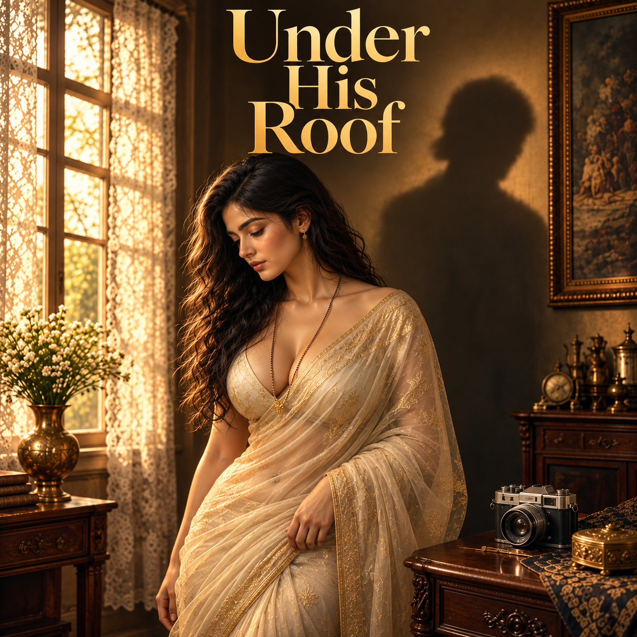 Under His Roof (18+explicit sexual content, non-consensual and dubious-consent scenes, blackmail, power imbalance, coercion, forced undressing and photography, physical discipline, and graphic sexual acts)