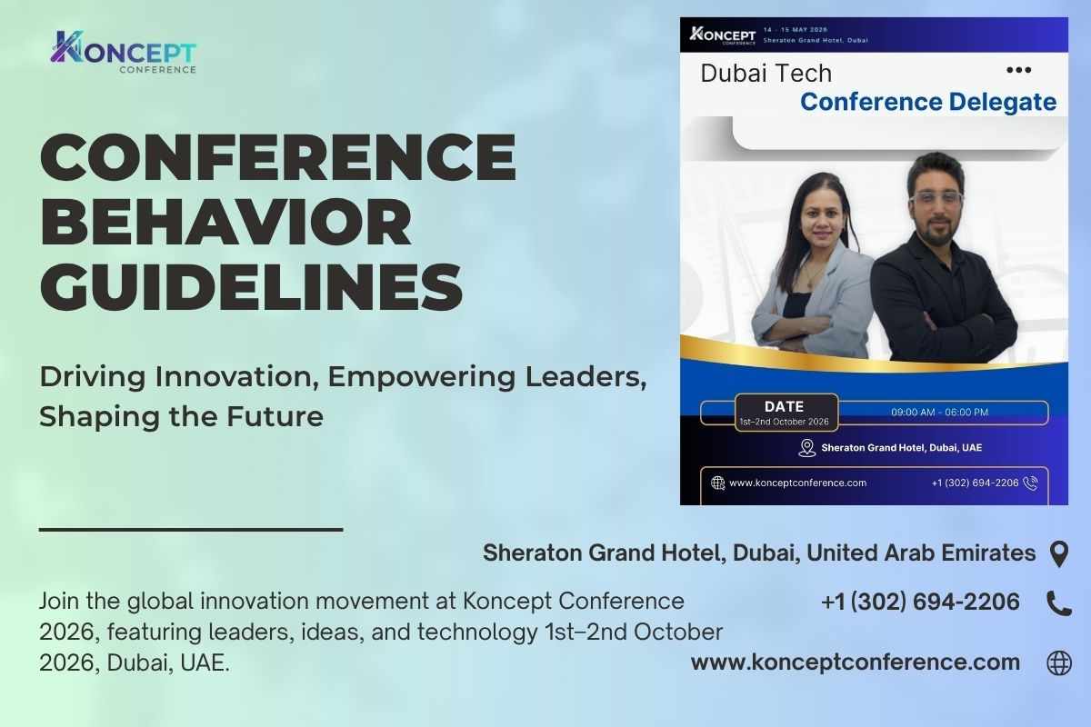 Conference Behavior Guidelines – Driving Excellence at a Global Tech Conference
