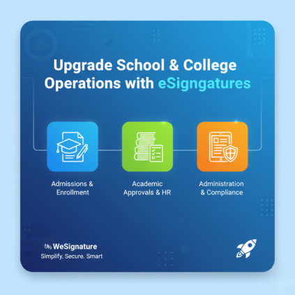 Upgrade School & College Operations with eSignatures