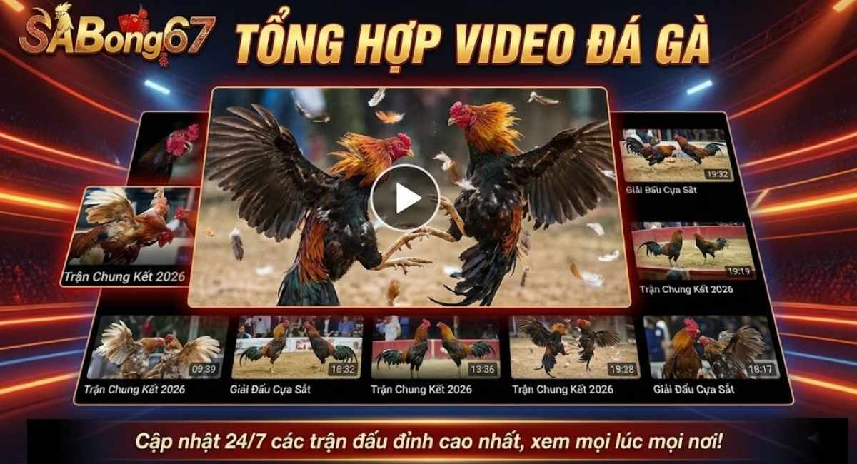 Phát Lại Video Đá Gà Trực Tiếp Tại Thomo Hàng Ngày Tại SABONG67
