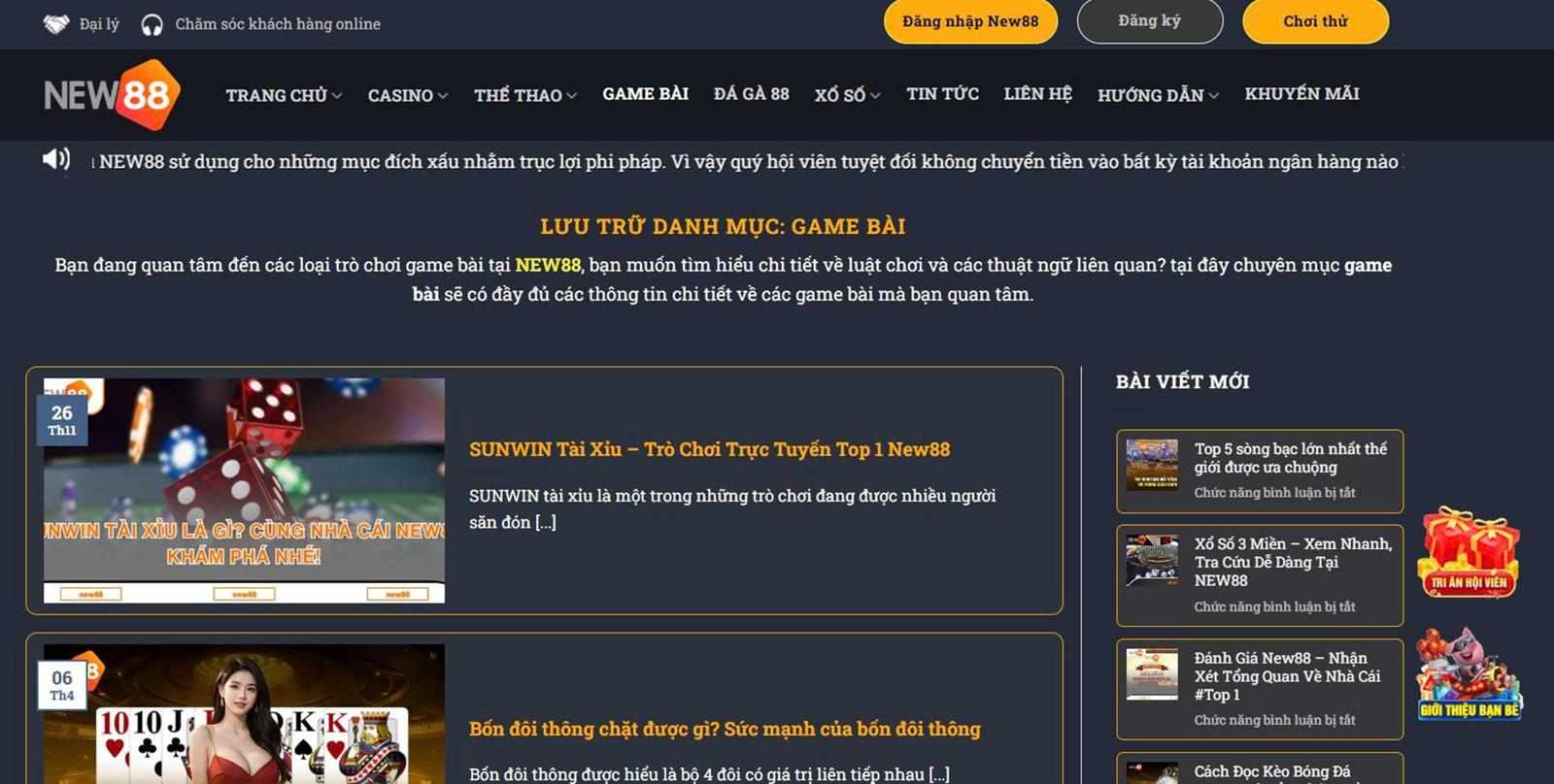 Game bài online xu hướng giải trí hiện đại