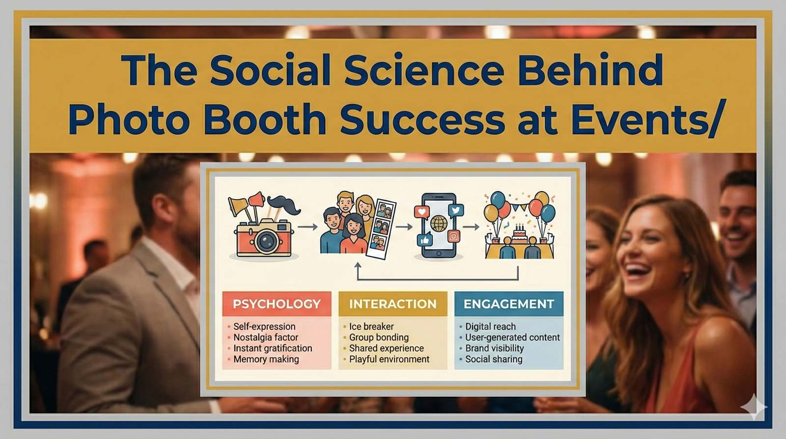 The Social Science Behind Photo Booth Success at Events