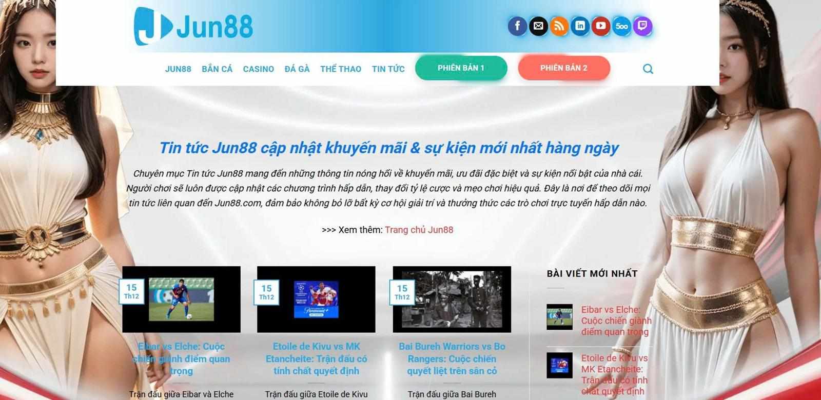 Tin tức Jun88 và những cập nhật về khuyến mãi hấp dẫn