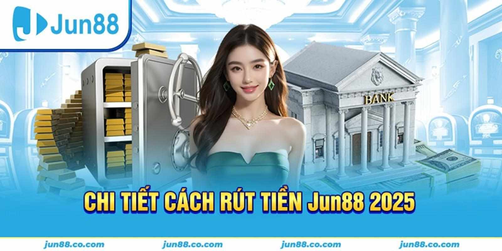 Hướng dẫn Rút tiền Jun88 chi tiết cho người mới tham gia