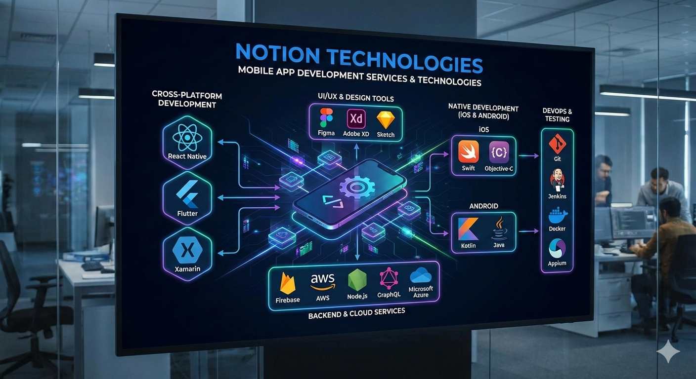 What Technologies Do Mobile App Development Services Use?