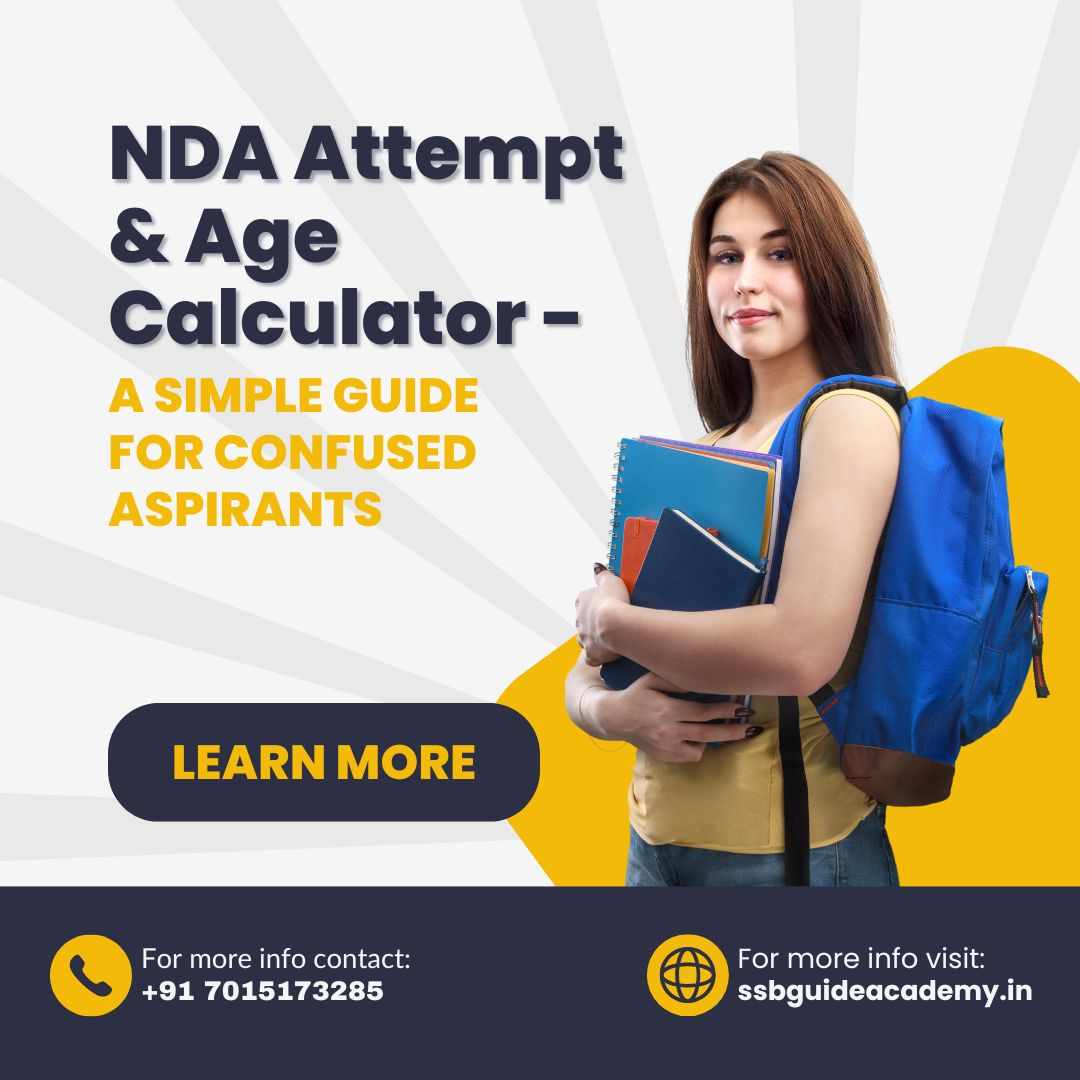 SSB Guide Academy Offers Smart NDA Preparation with Free Age Calculator Tool