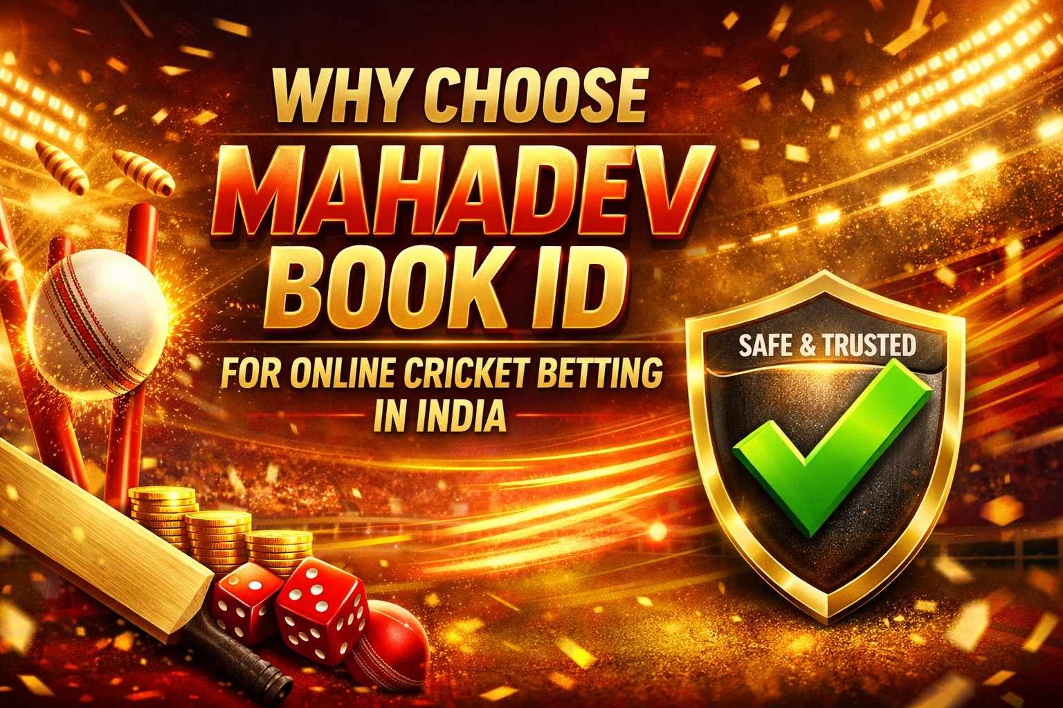 Why Choose Mahadev Book ID for Online Cricket Betting in India