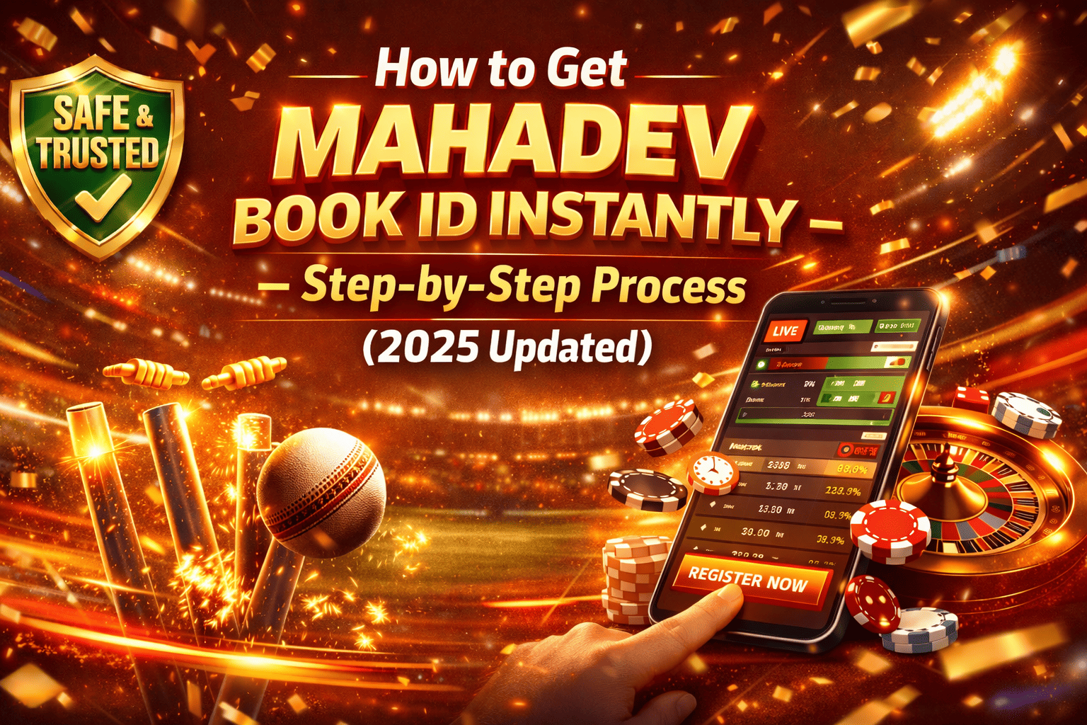 How to Get Mahadev Book ID Instantly – Step-by-Step Process (2025 Updated)