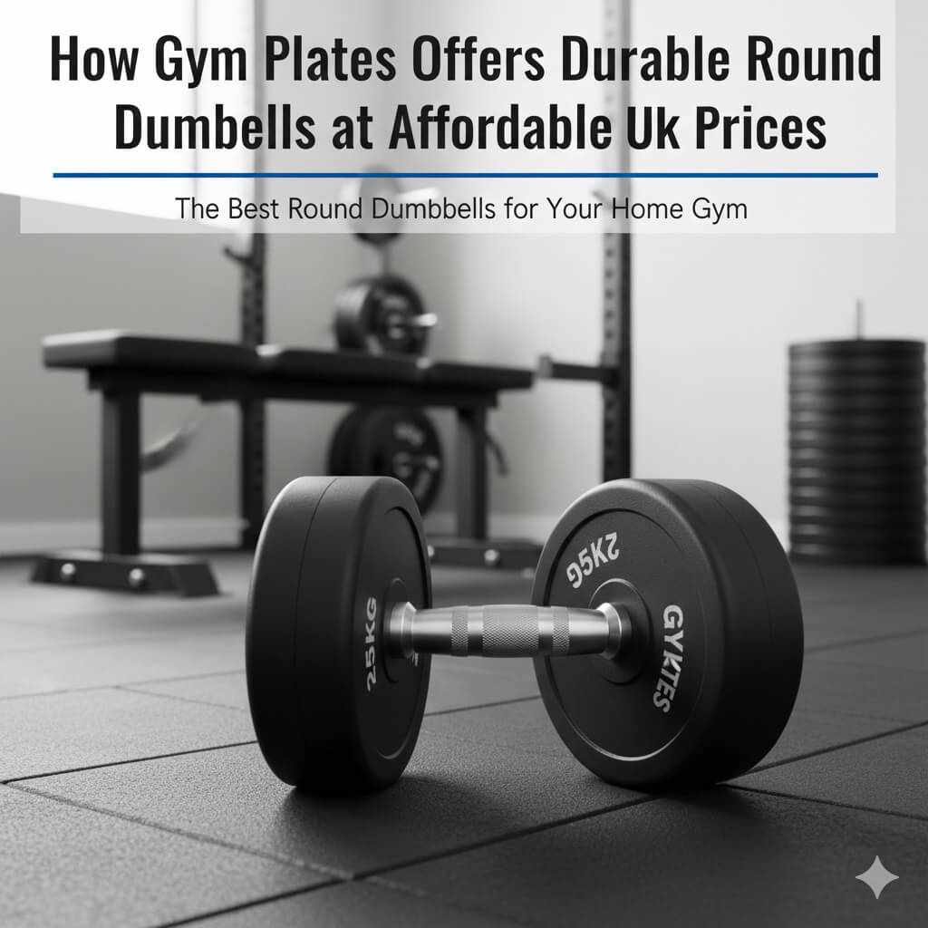 How Gym Plates Offers Durable Round Dumbbells at Affordable UK Prices