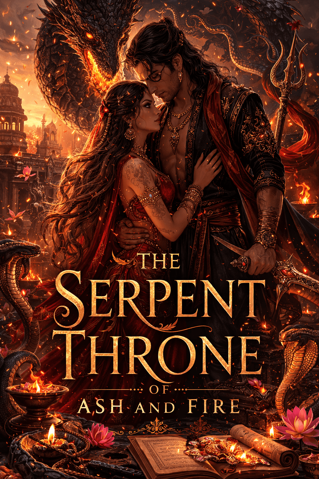 The Serpent Throne of Ash and Fire