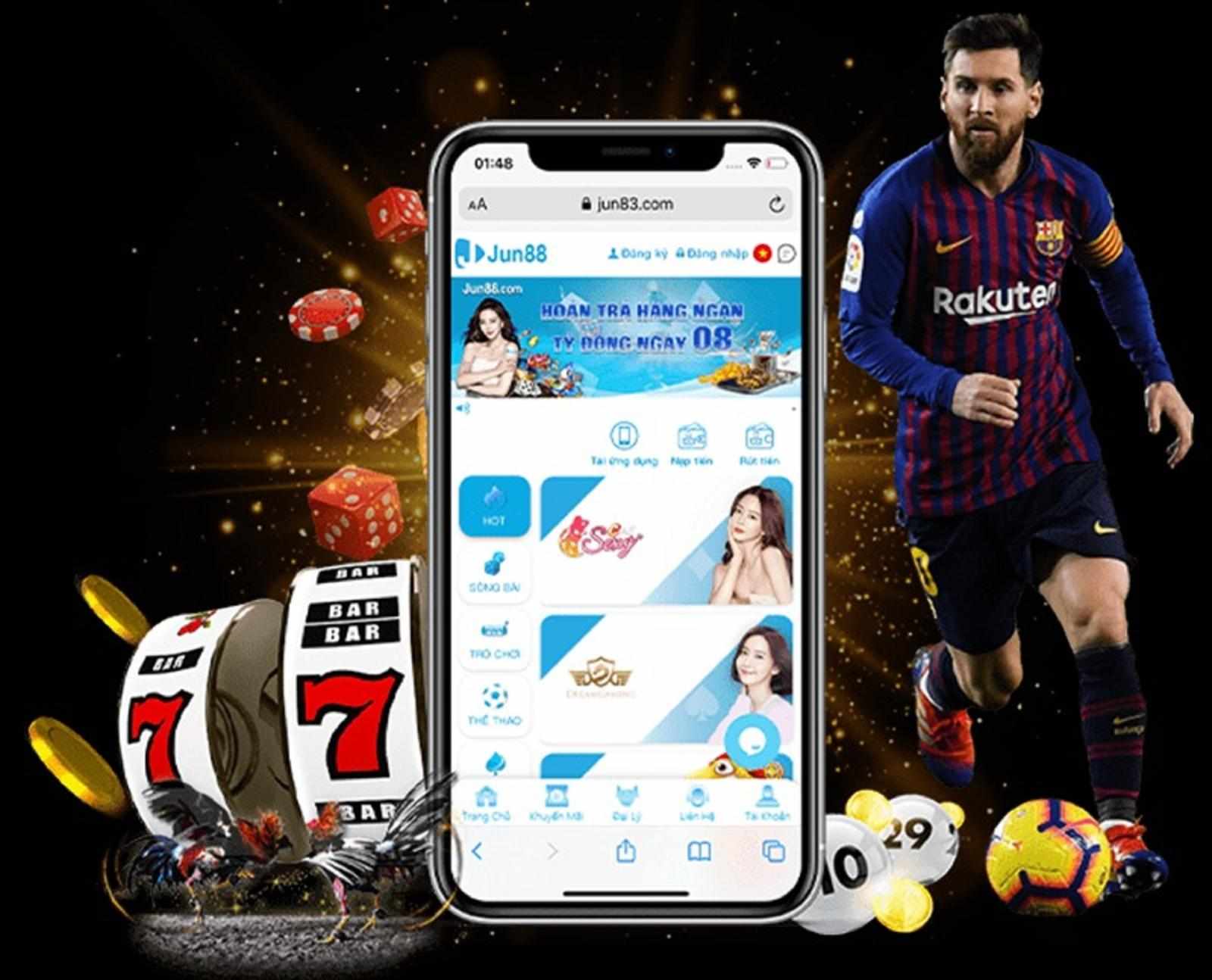 Hướng dẫn chi tiết rút tiền casino Jun88 cho người mới