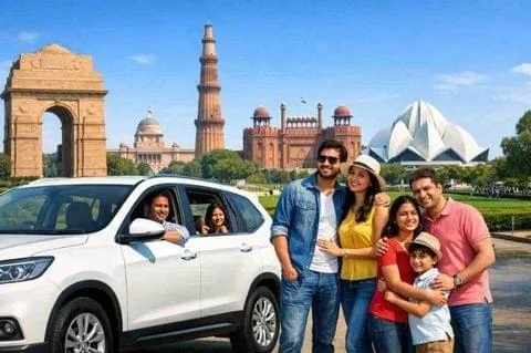 From Bangla Sahib to Qutub Minar — A Stop-by-Stop Look at Delhi Darshan Cab Service