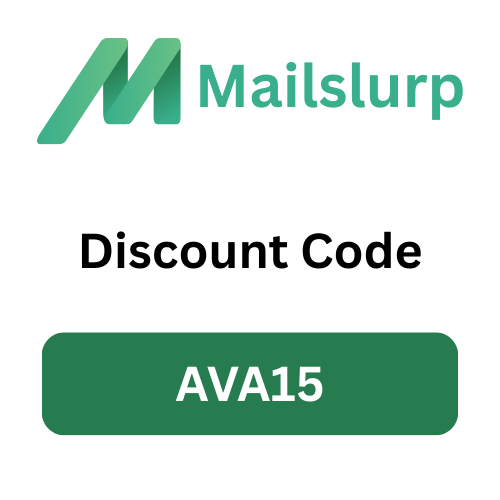 Mailslurp Discount Code "AVA15" Get 15% Off On All Plans!
