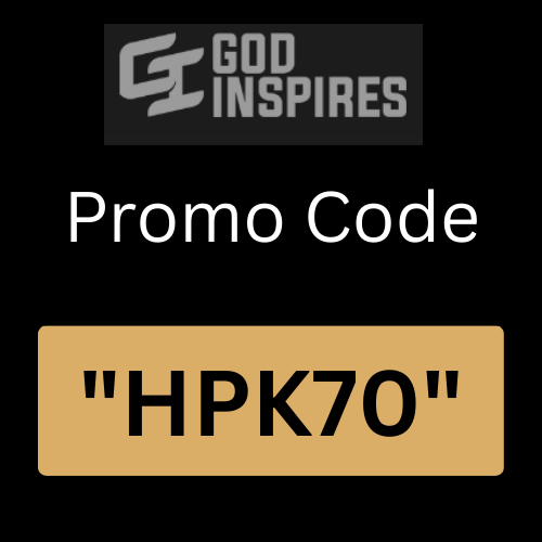 GodInspires Promo Code "HPK70" - Enjoy 70% OFF Today