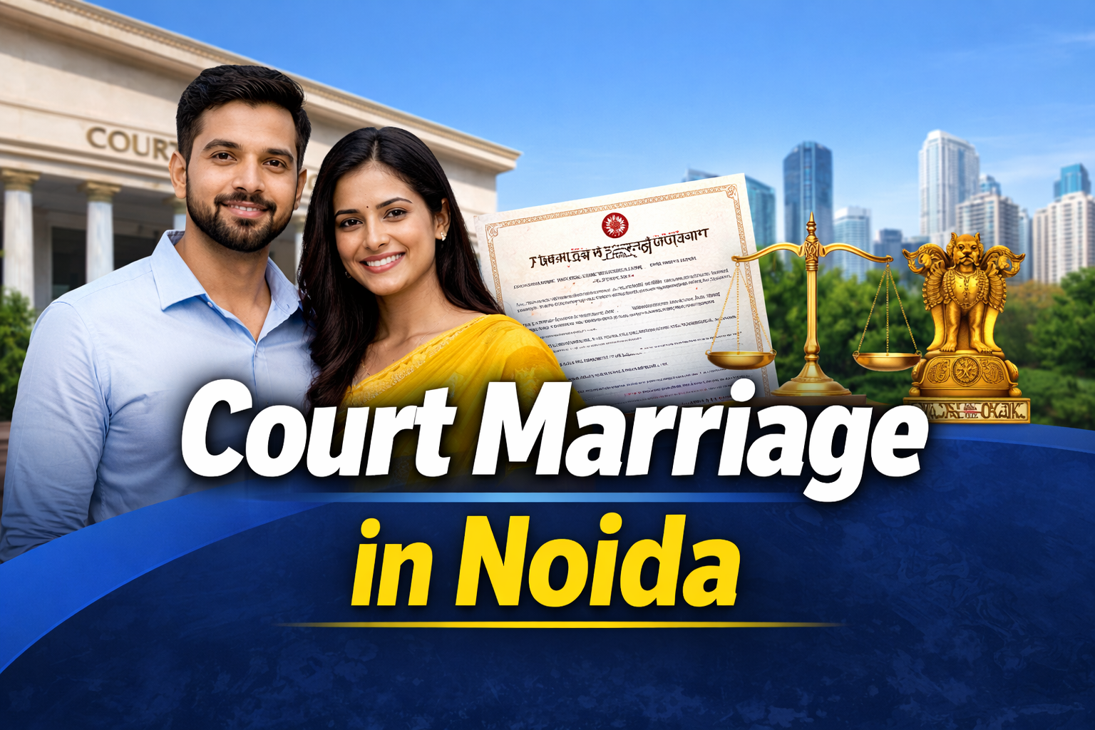 Court Marriage in Noida - Court Marriage Consultant