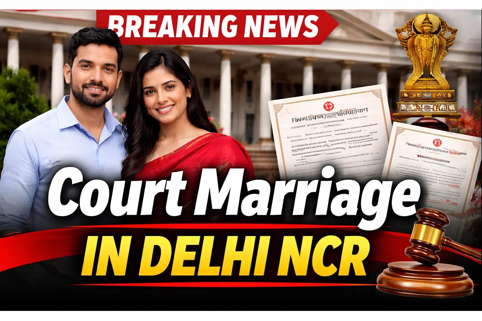 Court Marriage in Delhi NCR