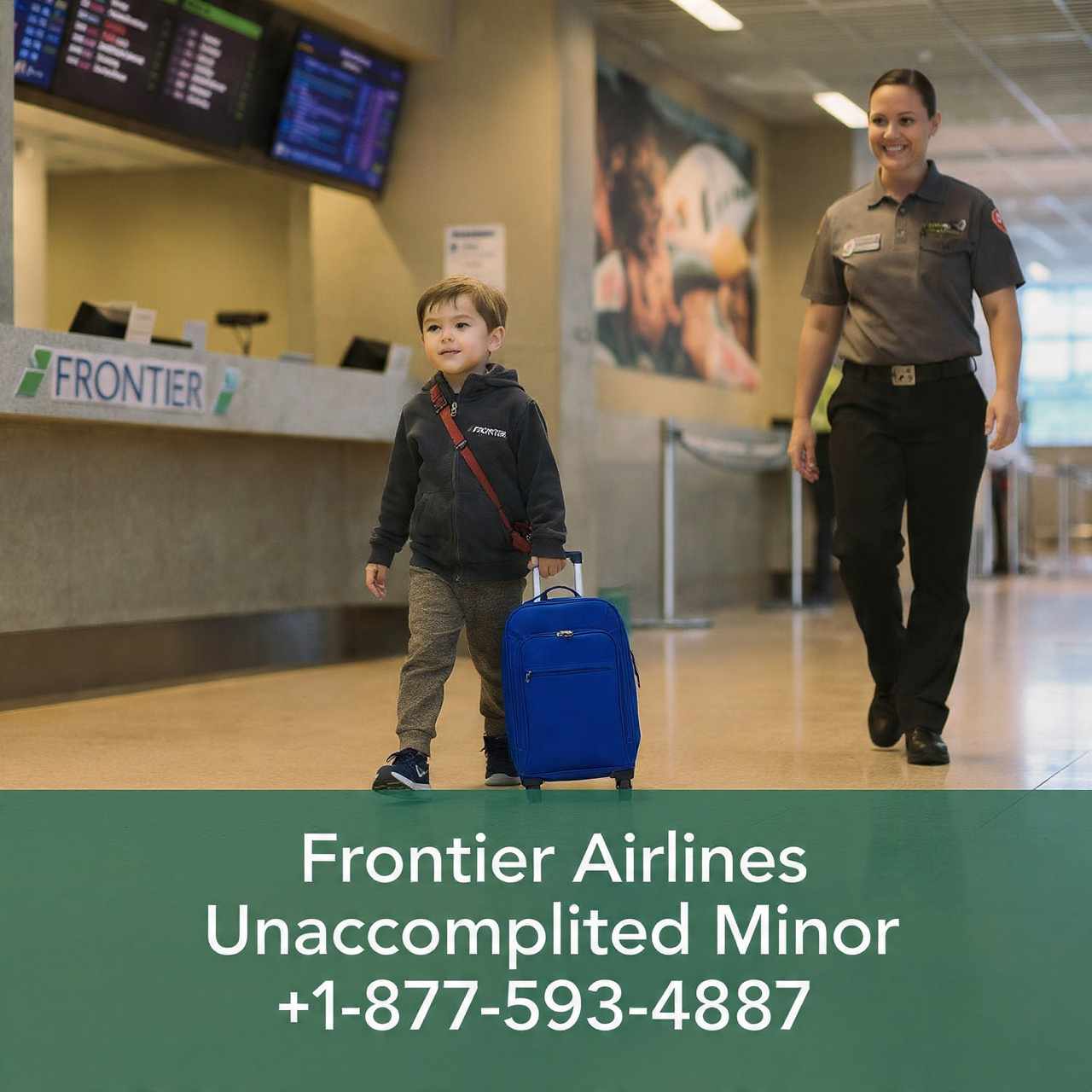 Frontier Unaccompanied Minor Travel Guide | Rules & Age Policy