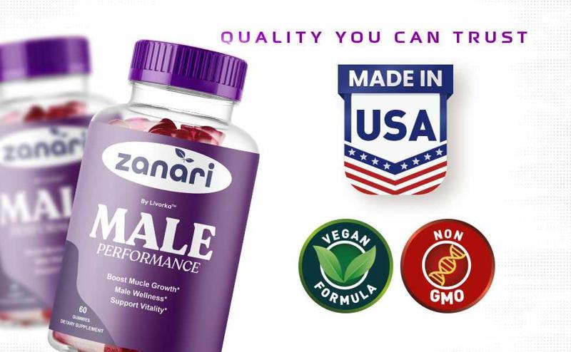 Zanari Male Enhancement Gummies : SOLUTION FOR EVERY SEX PROBLEM