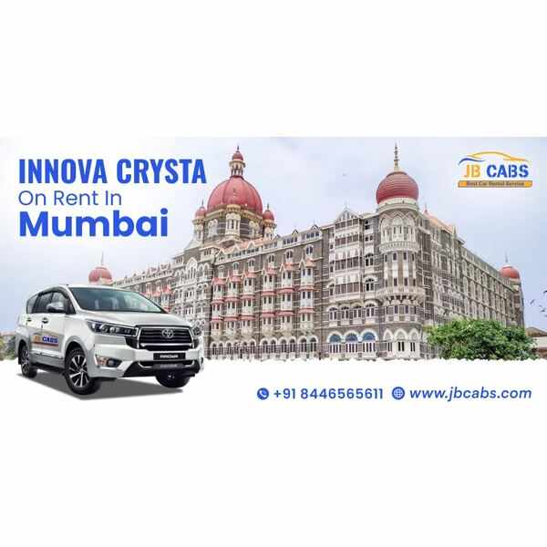 Innova Crysta on Rent in Mumbai with JB Cabs
