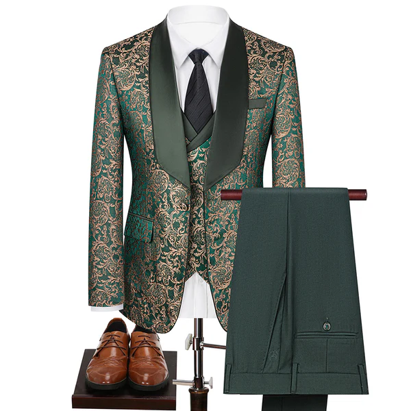 How Do You Style a Green Tuxedo for Elegant Occasions?