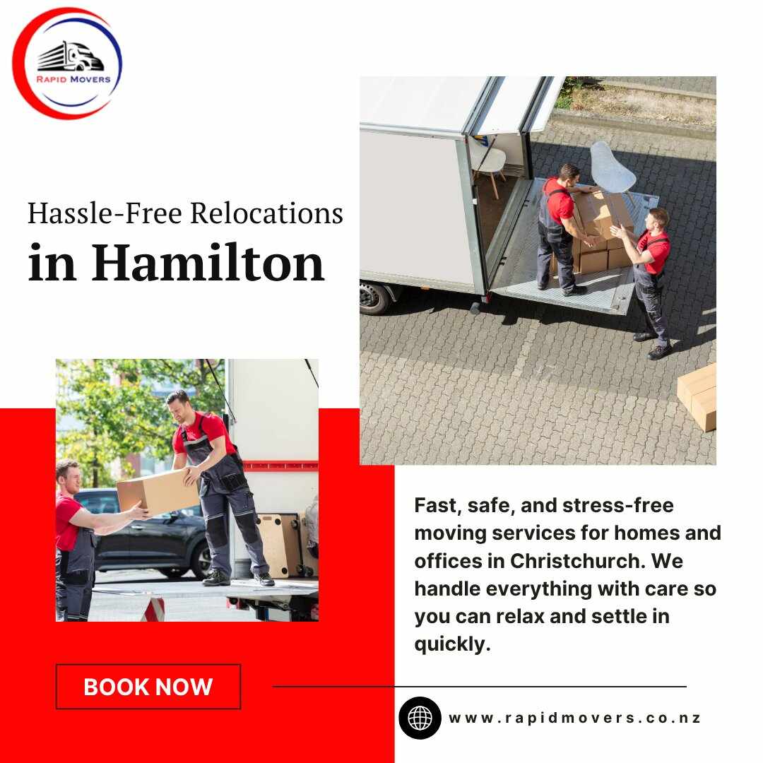 Freight Transport Christchurch | Rapid Movers – Reliable Moving & Packing Services