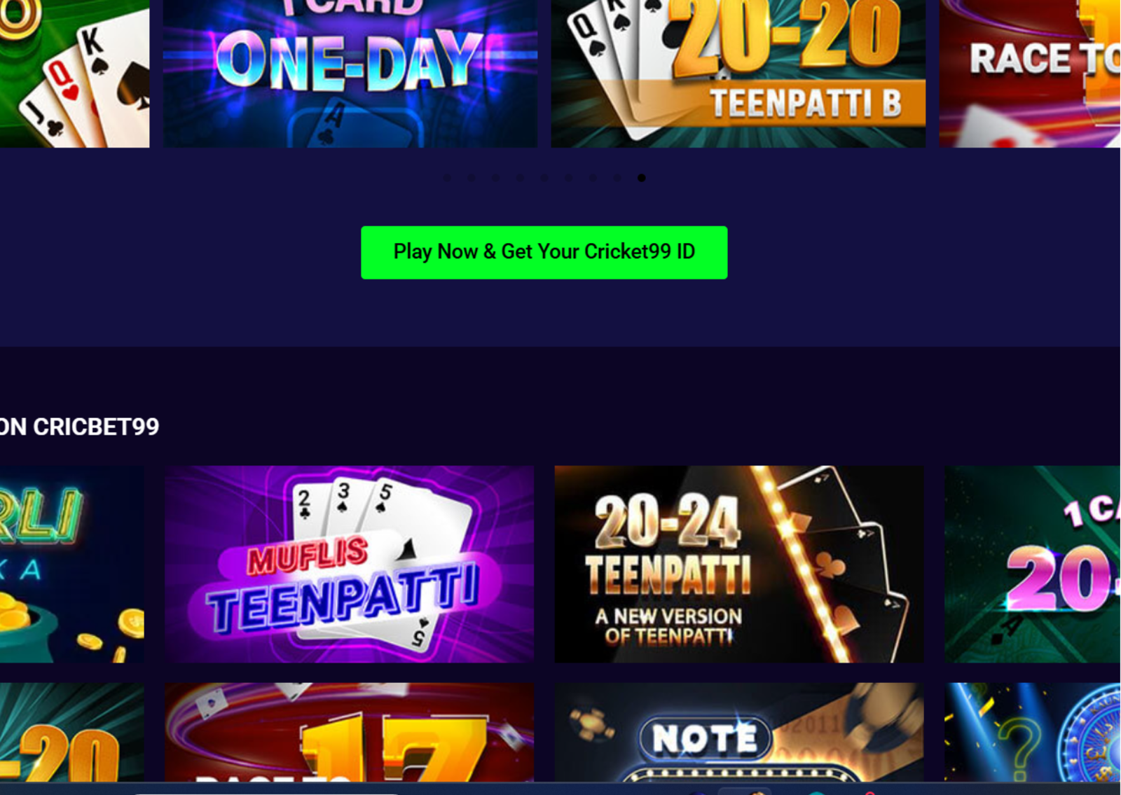 A Complete Insight into the Cricbet99 Gaming Experience